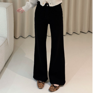 四面弹气质藏胯牛仔裤 加绒显瘦直腿百搭神裤 卷王裤 SUNCC自制