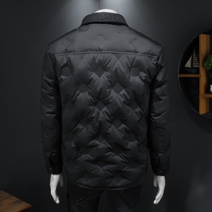 2025秋冬装90%绒衬衫领羽绒服男 钱塘6006-5562-P285 假模图图片