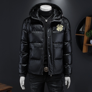 2025秋冬装高端连帽90绒羽绒服男加厚 6006-7209-P340  假模图图片