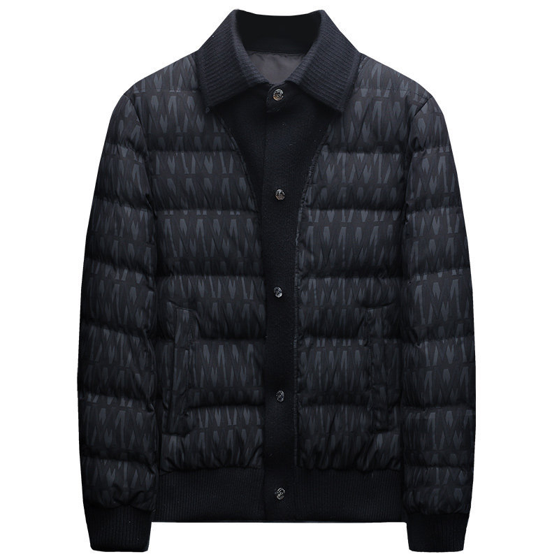2025秋冬装新款90绒针织领羽绒服男钱塘6006-7203-P310沙发图,男装羽绒服,钱塘6006(原3029)
