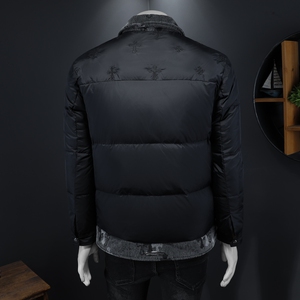 2025秋冬装新款90绒假两件羽绒服男 钱塘6006-031-P310 假模图图片