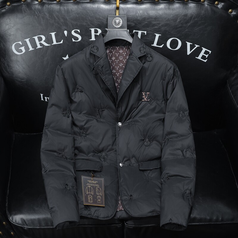 2025秋冬装新款刺绣西装羽绒服男 钱塘6006-9966-P280 楼空图图片