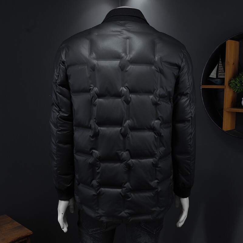 2025秋冬装90白鸭绒中长款羽绒服男加厚钱塘6006-7721-P330假模图,男装羽绒服,钱塘6006(原3029)