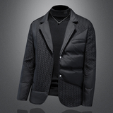 2025秋冬装新款稻穗西装羽绒服男加厚钱塘6006-9321-P265楼空图，男装西服套装，钱塘6006(原3029)