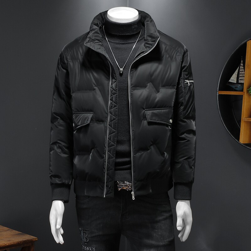 2021秋冬装新款立领羽绒服男 钱塘3029-279  假模图片
