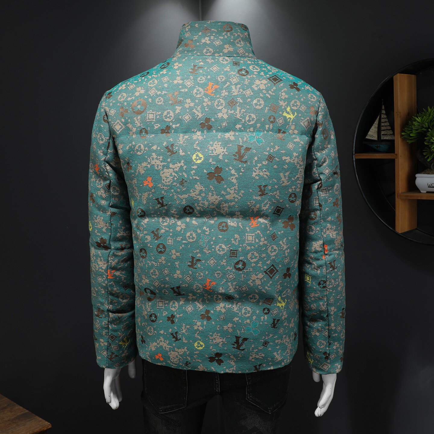 2025秋冬装90%绒立领羽绒服男钱塘6006-5311-P310假模图,男装羽绒服,钱塘6006(原3029)
