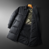 2025秋冬装中长款麦穗拼接羽绒服男钱塘6006-9811-P330尺码偏大，男装羽绒服，钱塘6006(原3029)