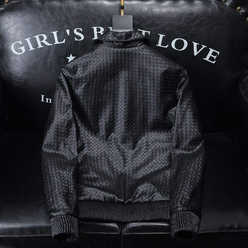 2025秋冬装新款90绒PU皮羽绒服男6006-7763-P320沙发图,男装羽绒服,钱塘6006(原3029)