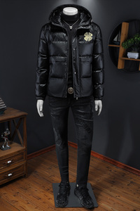 2025秋冬装高端连帽90绒羽绒服男加厚 6006-7209-P340  楼空图图片