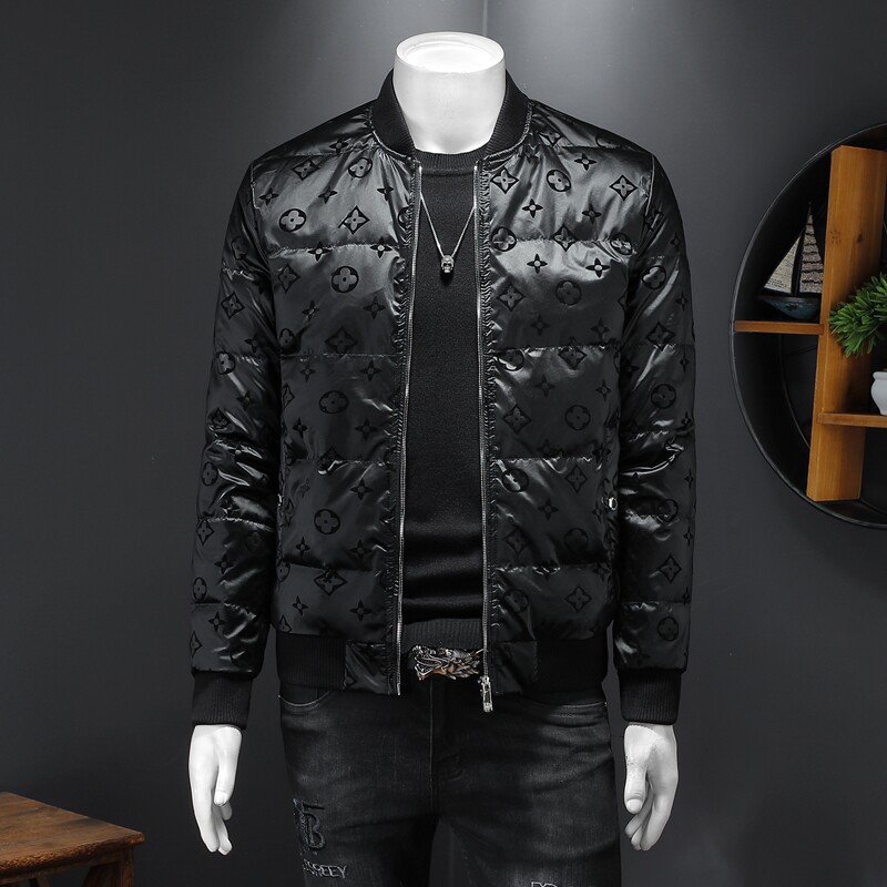 2021秋冬装新款植绒羽绒服男 钱塘3029-2073-P245 假模图片
