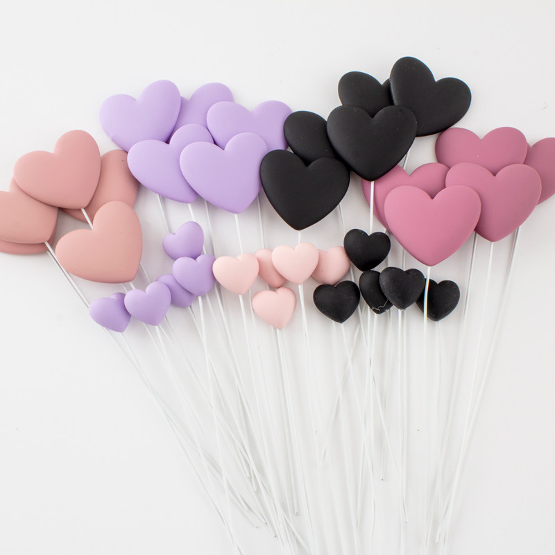 生日快乐烘焙蛋糕装饰心形摆件彩色树脂爱心插件情侣表白婚礼订婚,节庆用品/礼品,节日装扮用品,淘宝优惠券,粉丝福利购,淘宝优惠卷