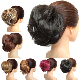 假发直接发甜甜圈发包 Donut Hair Bun Extensions Hairpiece