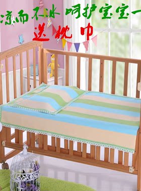 婴幼儿童纯棉老粗布可折叠床单