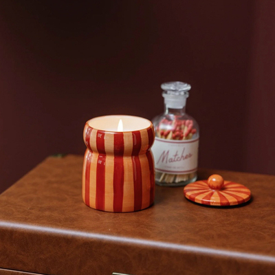 paddywax2025圣诞节陶瓷香薰蜡烛节日室内香氛美国进口复古礼物