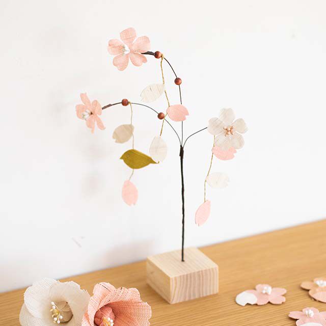 日本市 职人手作 日本の土産 飾り物 置物 摆件【桜 】