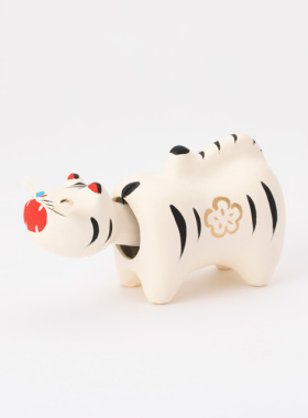 日本限定 野泽民间艺术 中川政七 × 会津張子 張子首寅 张子虎