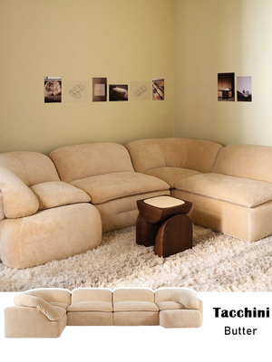 Tacchini米兰新品！软糯糯的黄油面包沙发
