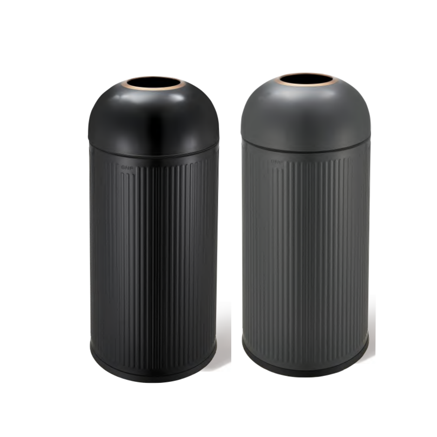 圆形大容量港式子弹头垃圾桶商用