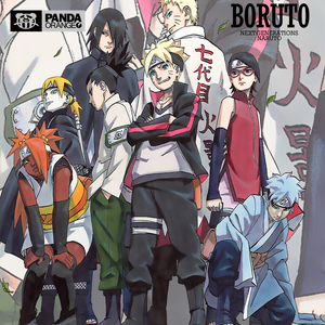 博人传联名t恤佐良娜巳月鹿戴火影忍者周边日系衣服学生情侣装潮