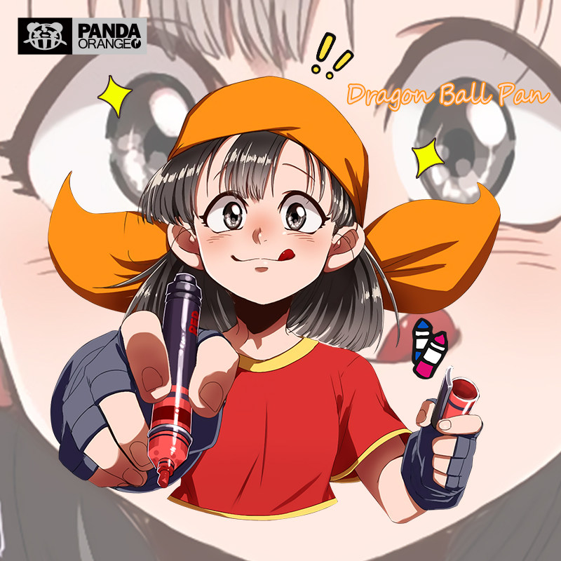 七龙珠联名t恤卡通动漫画日系潮牌小芳学生复古ins百搭情侣装卫衣