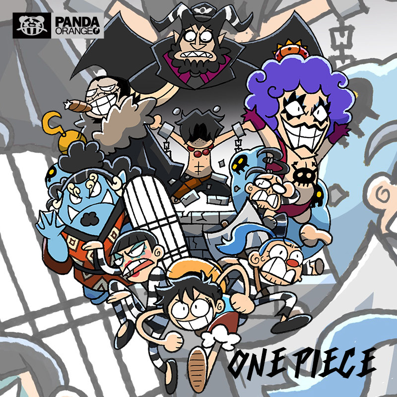 海贼王联名t恤日系卡通动漫画路飞甚平麦哲伦周边学生情侣装卫衣