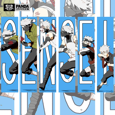 火影忍者卡通动漫联名t恤夏季男百搭卡卡西周边学生情侣装卫衣潮