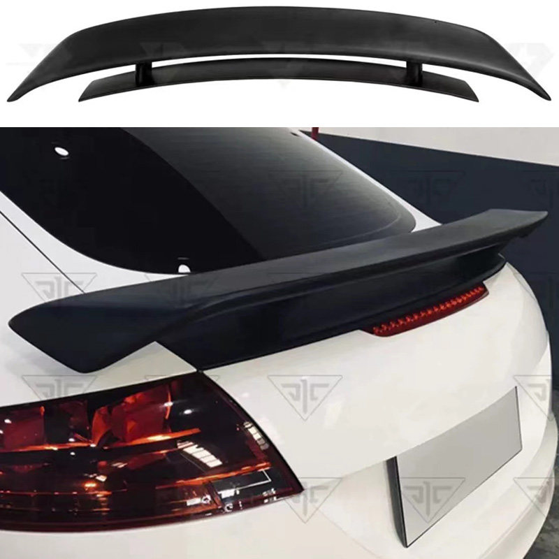 适用于奥迪TT TTS MK2 08-14改装GT双层款尾翼碳纤维导流板定风翼