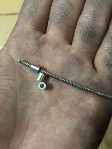 直径1mm-10mm封头卡子铝管圆孔