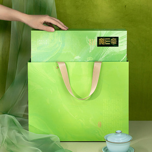 茶叶包装盒新中式高级感茶叶礼盒空盒高档送礼手提茶叶包装盒定制