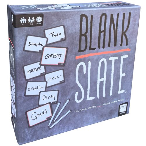 英文版BLANK SLATE白板 有趣的家庭聚桌游 好友派对卡牌card game