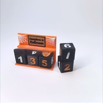 跨境 Countdown to Halloween Counter 万圣节倒计时摆件派对装饰