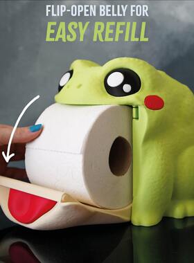 Frodrick the Toilet Paper Dispenser弗罗德里克青蛙卫生纸盒