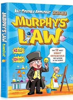 跨境新款 Murphy's Law 墨菲定律漫画版英文版儿童趣味科普绘本