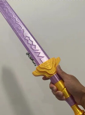 跨境新品Demon Hunter Weapons猎魔女团武器道具装饰角色扮演玩具