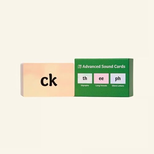 跨境新品 Advanced Sound Flashcards 高级声音速记卡 视觉词闪卡