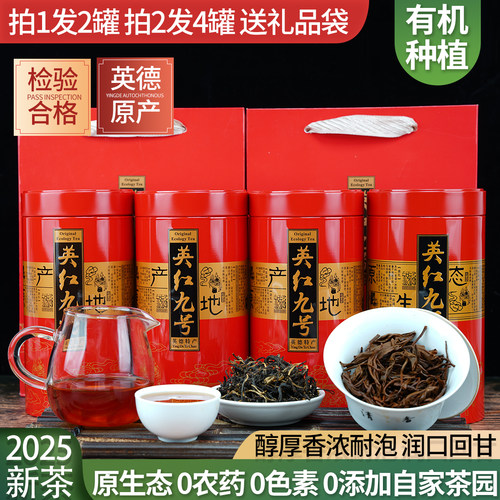 英德红茶英红九号浓香型顺滑润喉