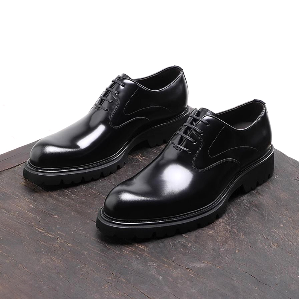 英伦风男士正装皮鞋头层牛皮男鞋