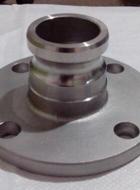 304不锈钢快速接头手板式F型接头带法兰DN15-100