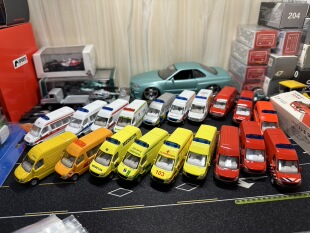 德国 SIKU 合金车模 多种绝版涂装 散货 儿童礼物 玩具 消防 救护