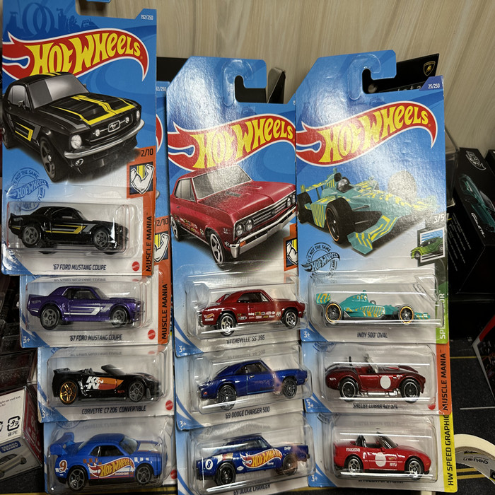 风火轮 合金车模 老款车模 肌肉车小跑车 hotwheels 儿童礼物玩具