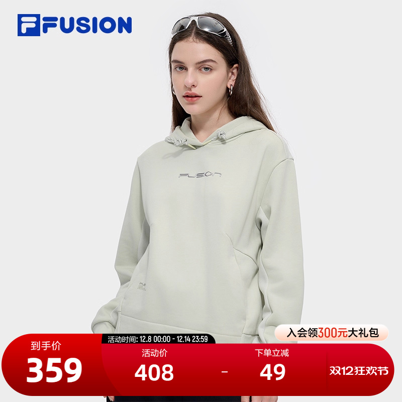 FILAFUSION斐乐女子连帽卫衣