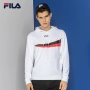 FILA Fila Men Winter Mới Áo hoodie đan thể thao Casual Loose Hoodie Men - Thể thao lông cừu / jumper áo thun dài tay nam mùa đông