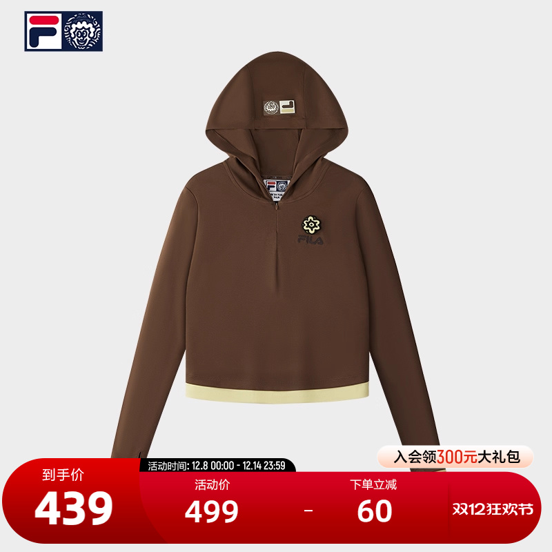 FILAFUSION斐乐女子长袖T