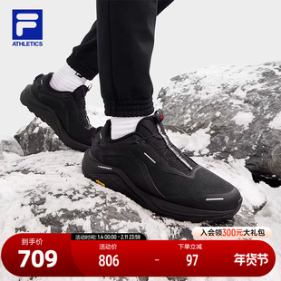 FILA 斐乐官方男鞋BOA WOLF 2+户外鞋2024冬新款雪狼跑步鞋运动鞋