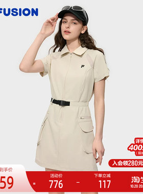 FILAFUSION斐乐女士梭织连衣裙