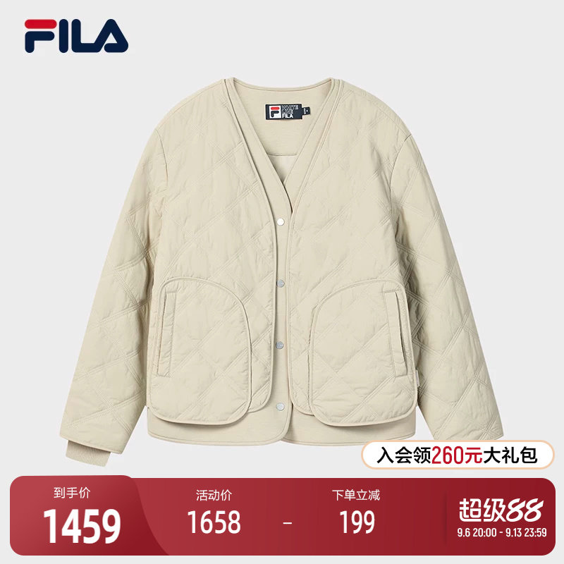 FILA斐乐女士休闲棉服