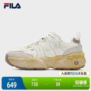 FILA MUFFIN SO斐乐官方女鞋摩登运动鞋2025新款斐乐松饼鞋南方版