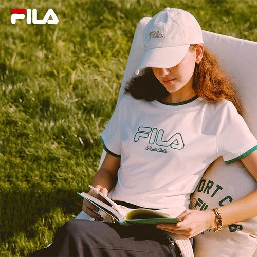 FILA斐乐女子针织短袖衫