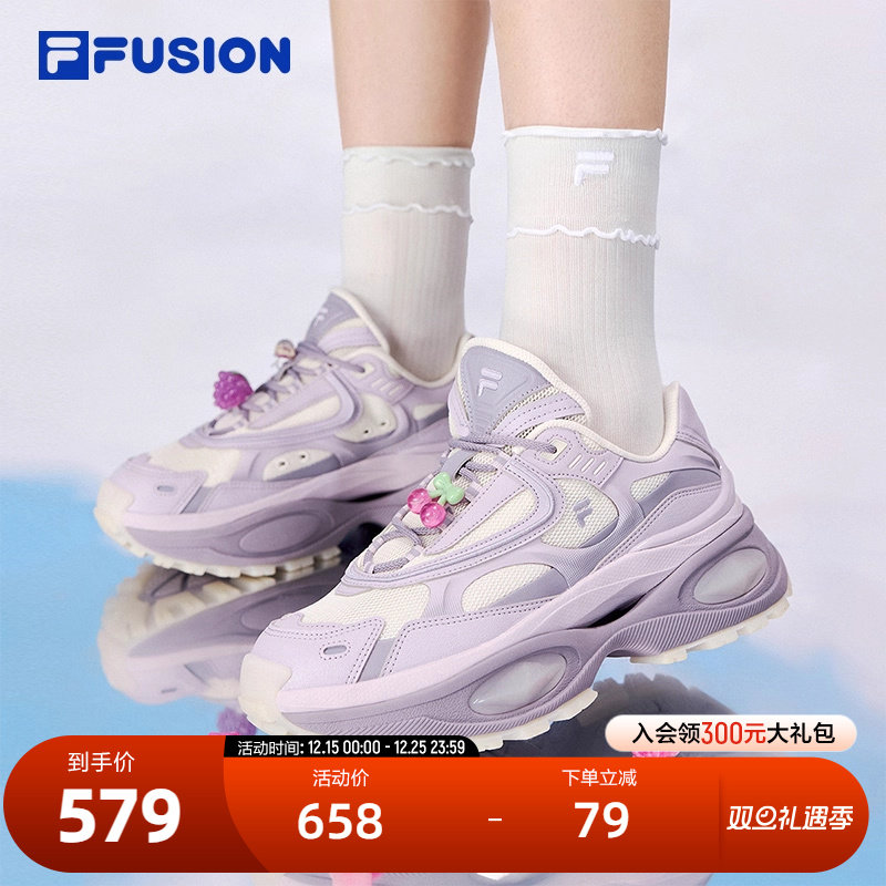 FILAFUSION斐乐女士厚底潮鞋