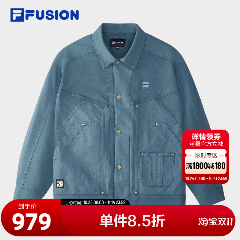 FILAFUSION斐乐男子梭织上衣